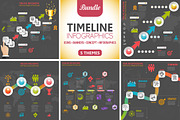 Business Timeline Infographics, a Technology Illustration by TAlex (Thumbnail 1 of 6)