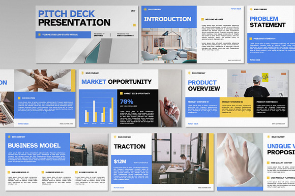 Pitch Deck Powerpoint Template preview 8