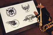 Motor Club Signs, an Illustration by illusign (Thumbnail 1 of 6)