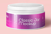 Jar Mockup, a Mockup by MockupCraft (Thumbnail 4 of 4)