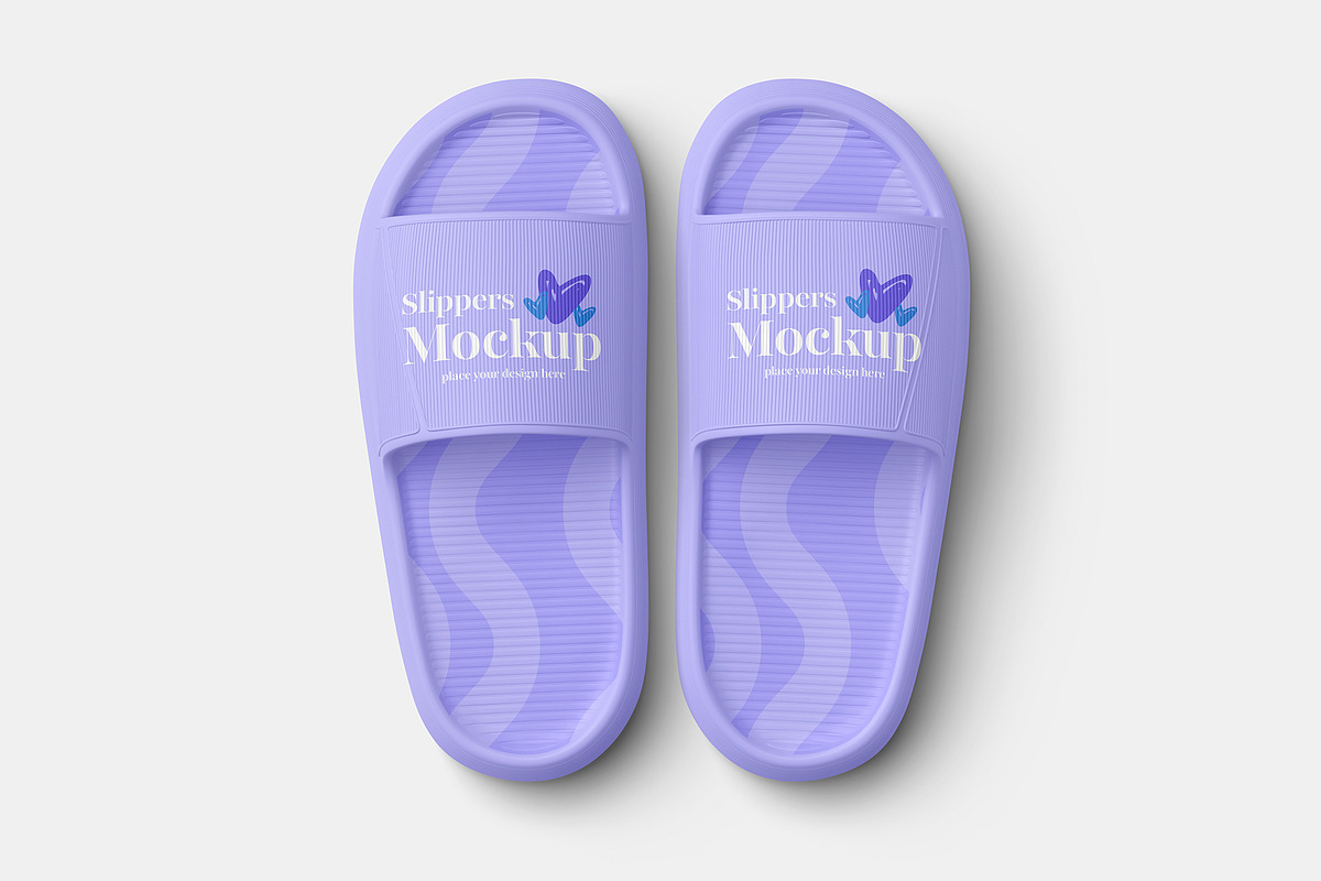 Slippers Mockup Set, an Apparel Mockup by ForgeDesign (Photo 4 of 6)