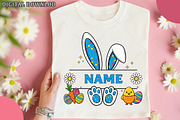 Easter Split Name Frame PNG, an Illustration by OK Design (Thumbnail 2 of 6)