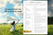 Resume Template Google Docs, Word, a Resume Template by Career Canvas (Thumbnail 1 of 13)
