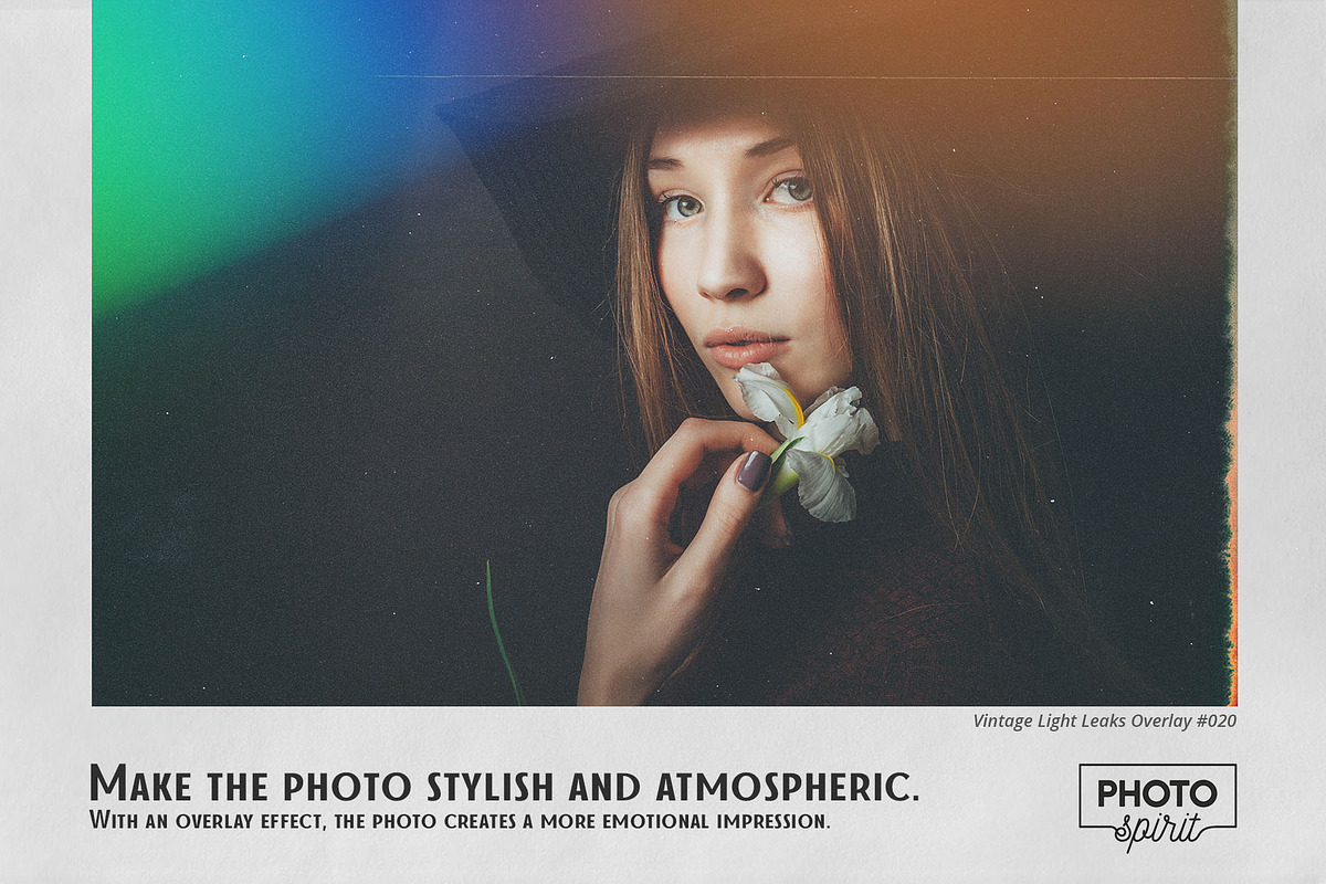 Vintage Light Leaks Overlays, a Brushes & More by PhotoSpirit (Photo 4 of 10)