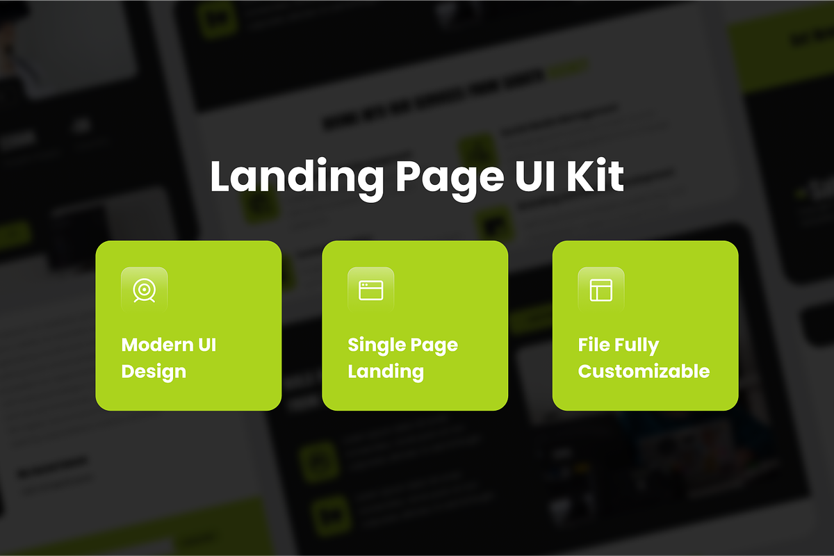 Creative Agency Landing Page, a Landing Page Template by SquidPixey (Photo 3 of 5)