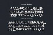 Mangat Lonergan, a Serif Font by Cruzine (Thumbnail 6 of 8)