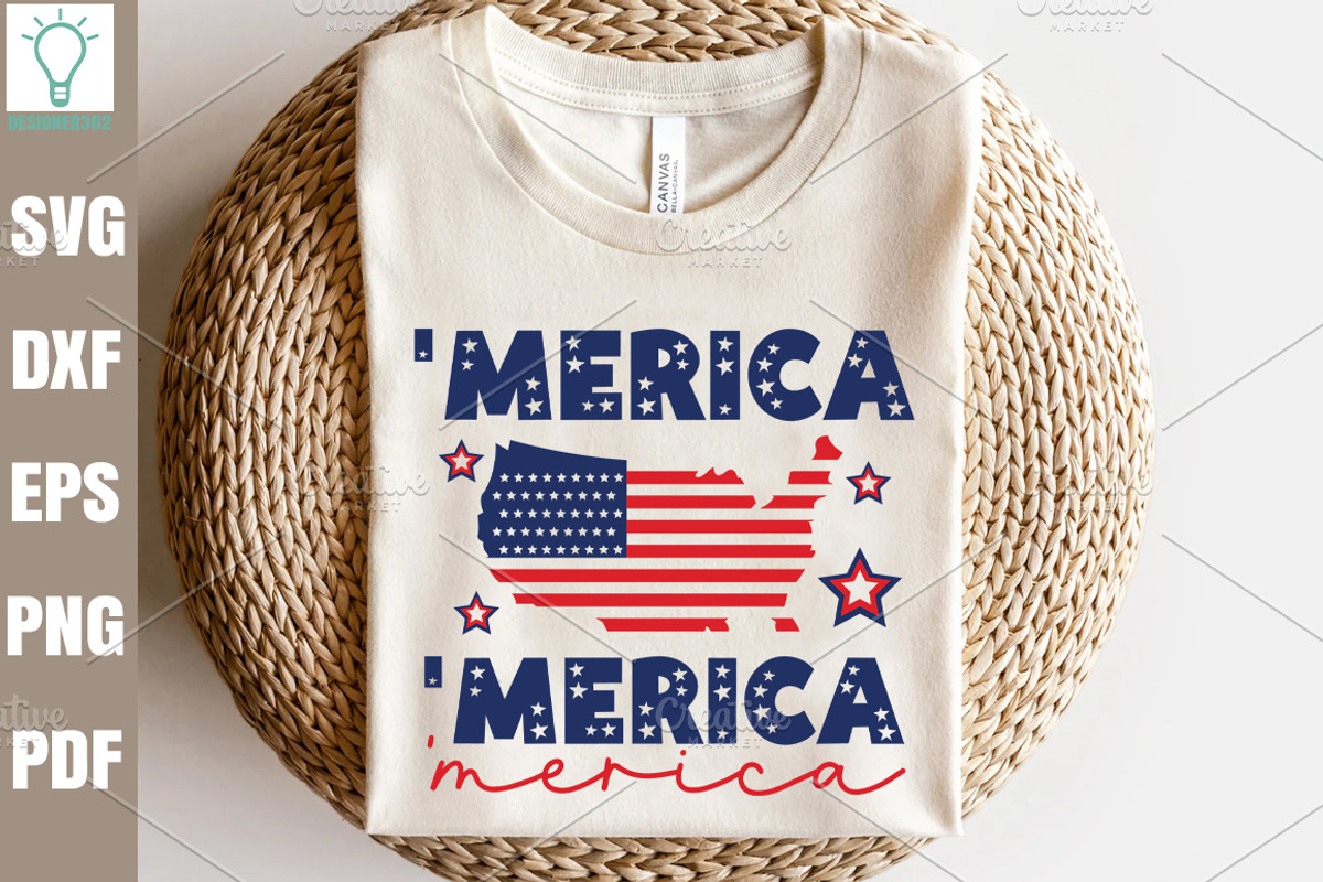 4th of July SVG Bundle, America SVG, a Graphic by Designer302 (Photo 2 of 26)