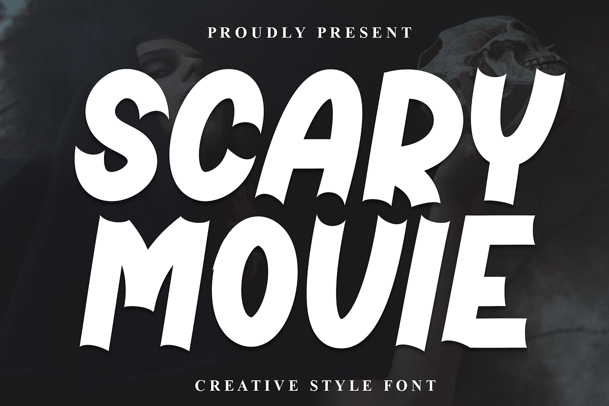 Scary Movie | Script Font, a Script Font by Scratchones (Photo 1 of 8)