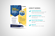 Team Building Event Flyer, a Flyer Template by antyalias store (Thumbnail 2 of 5)