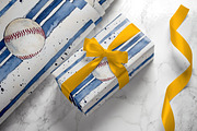 Baseball Digital Paper, an Illustration by SinaCreation (Thumbnail 5 of 9)