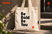 Bravoon — Bold Display Typeface, a Sans Serif Font by Muksal Creative (Thumbnail 9 of 12)