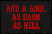 Darkest Saturday Duo, a Blackletter Font by figuree studio (Thumbnail 2 of 10)