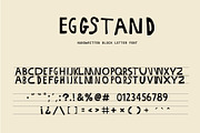 EGGSTAND Typeface, a Handwritten Font by @designartboard (Thumbnail 2 of 4)
