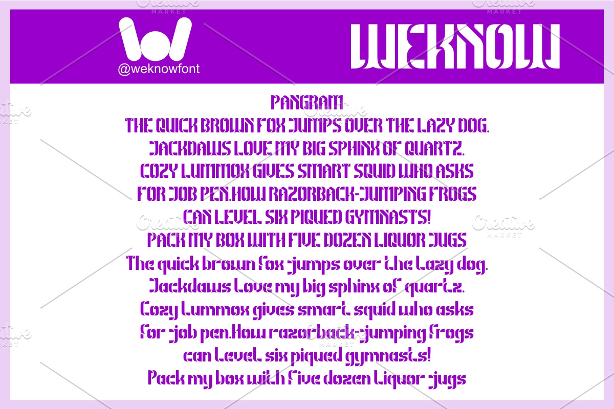 The Magnificent font, a Blackletter Font by weknow (Photo 6 of 8)