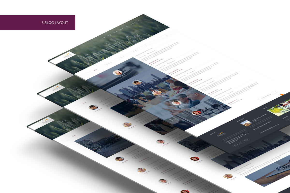 Zeppelina-PSD Template, an UI Kit Template by flr.24 (Photo 5 of 5)