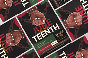June Teenth Flyer, a Flyer Template by Annora Studio (Thumbnail 3 of 5)