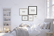 Interior Mockup Farmhouse Bundle, a Household Mockup by Designed By Gorovaya (Thumbnail 7 of 26)