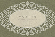 Votive Embroidered Frames & Textures, a Texture Graphic by alonahaidash (Thumbnail 1 of 20)