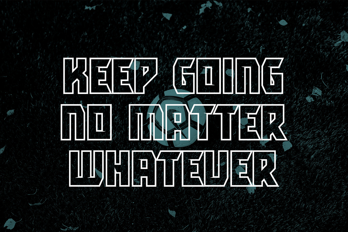 Atomos Display Typeface, a Sans Serif Font by edukka (Photo 7 of 8)