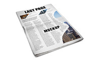 Newspaper Mockup, an Advertising Mockup by PixelMockup (Thumbnail 16 of 17)
