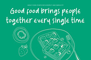 Cocktail Party – Organic Handwritten, a Handwritten Font by operatype.co (Thumbnail 10 of 15)