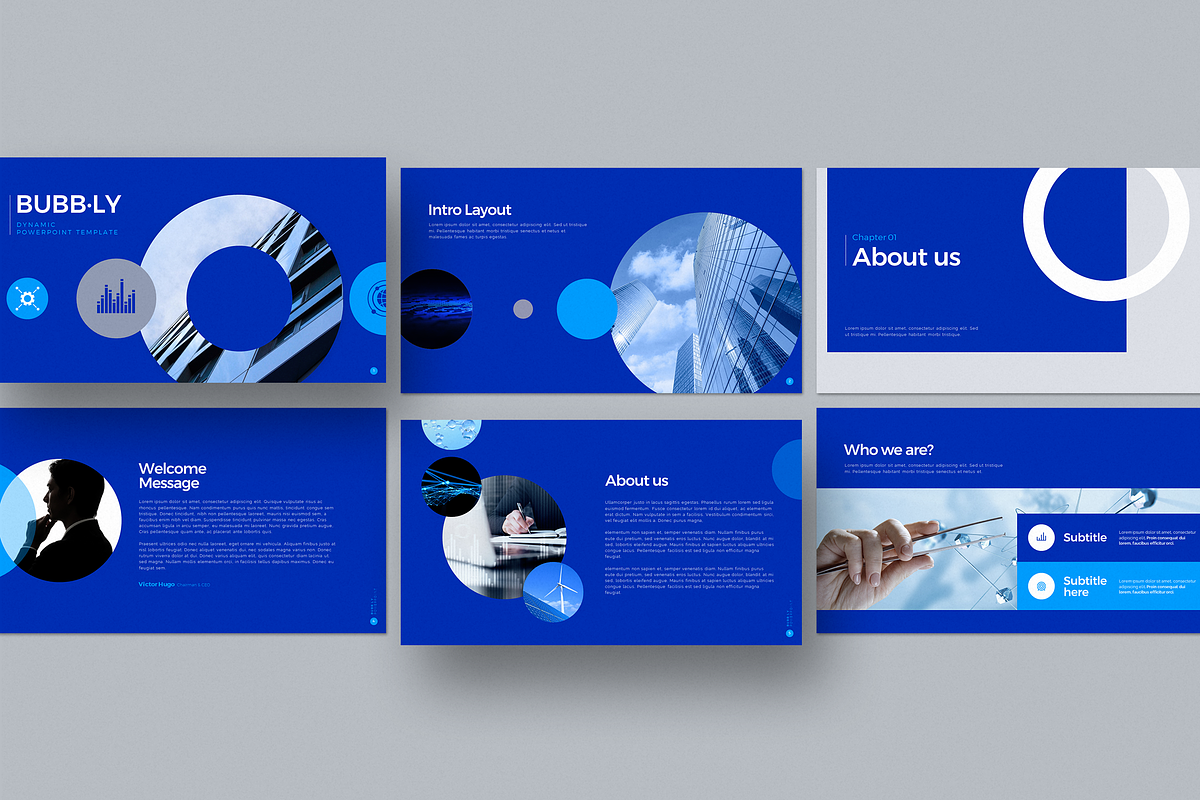 [BUBBLY] Dynamic Powerpoint Template, a Presentation Template by BOLD.Graphic (Photo 5 of 16)