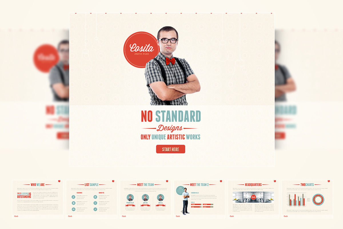 Cosita PowerPoint Presentation, a Presentation Template by eamejia (Photo 1 of 4)