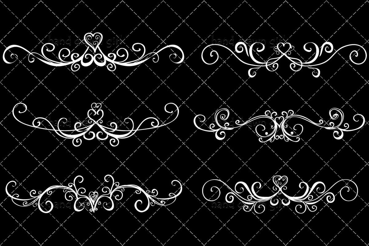 Hand Drawn Ornaments preview 3