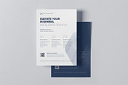 Minimal Corporate Flyer Template, a Flyer Template by Estartshop (Thumbnail 3 of 8)