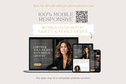 Coaching Website Template Canva Site, a Landing Page Template by vectorocean (Thumbnail 4 of 11)