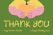Clyon – Playful Bubbly Font, a Handwritten Font by Huge Dream Studio (Thumbnail 8 of 8)