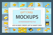 Gift Card Mockup Design, a Print Template by alimran24 (Thumbnail 1 of 33)