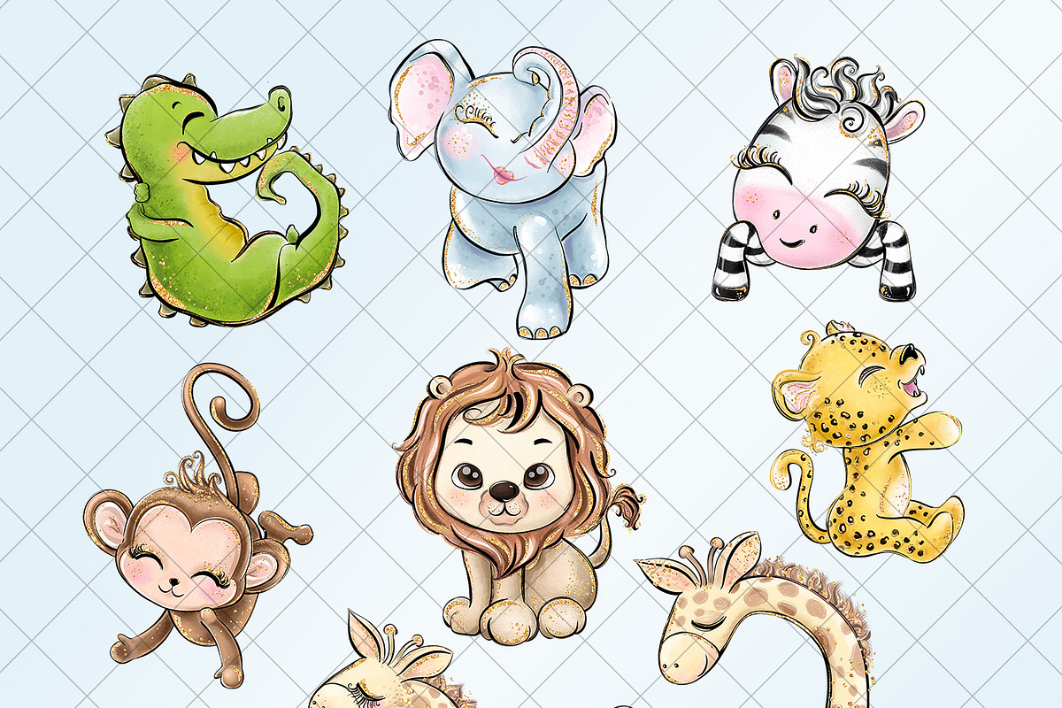 Noah's Ark Clipart, an Animal Illustration by Masha  Studio (Photo 3 of 9)
