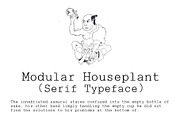 Modular Houseplant | Monospaced Font, a Sans Serif Font by Off The Rack © (Thumbnail 5 of 9)