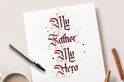Sallfrog, a Blackletter Font by ismanayuda (Thumbnail 6 of 7)