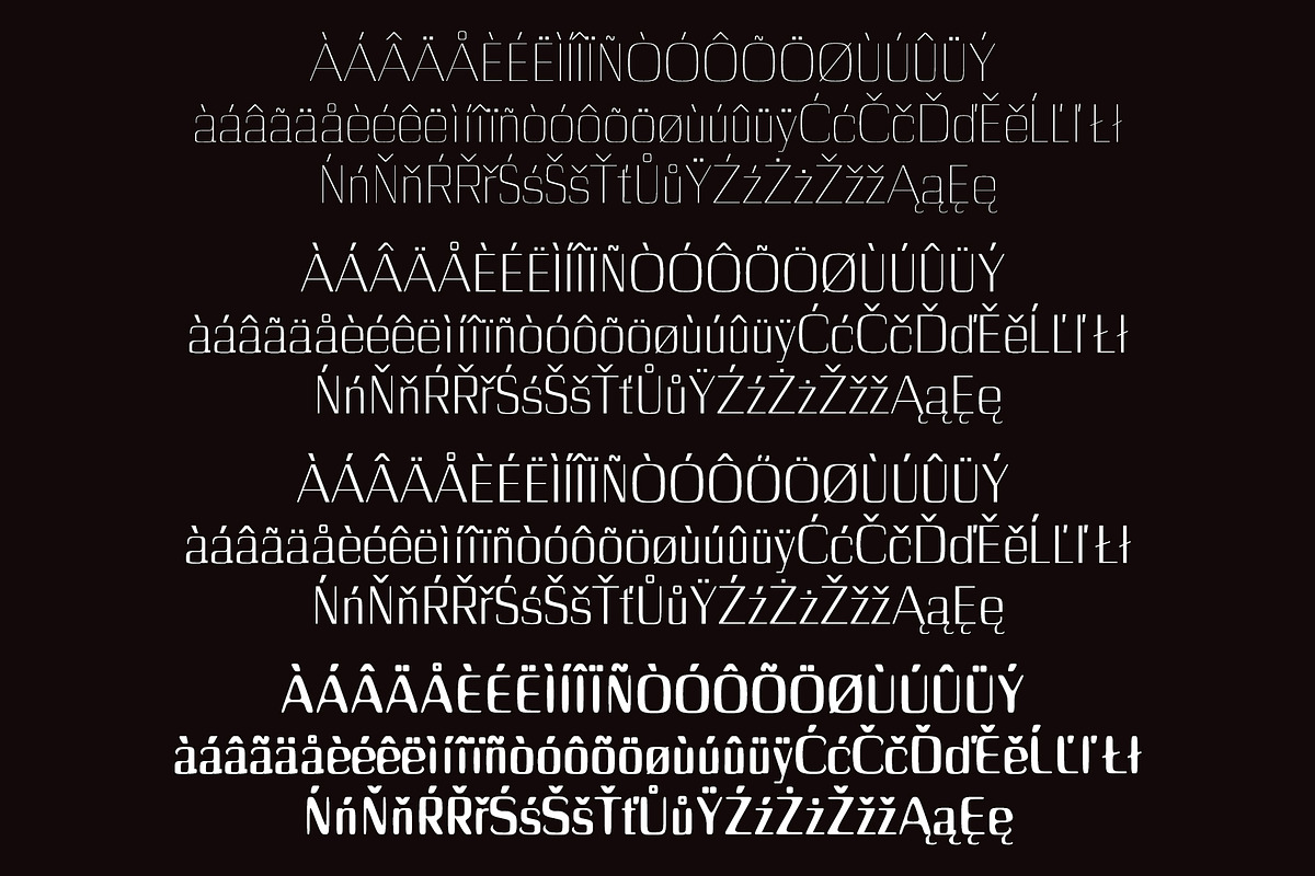 Dayleen Sans Serif Font Family preview 7