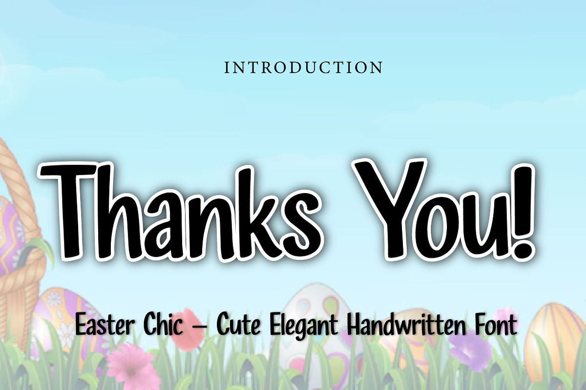 Easter Chic, a Handwritten Font by Wow Magic (Photo 3 of 3)