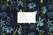 Nocturne luxury Prints & Motifs, a Pattern Graphic by TSTUDIO (Thumbnail 2 of 10)