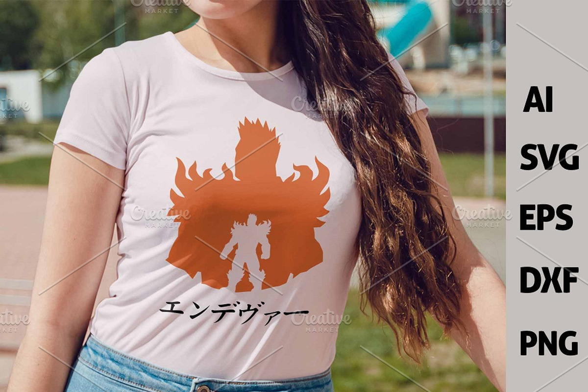 25 My Hero Anime Silhouette Bundle, an Object Graphic by FancyDesignStudio (Photo 3 of 7)
