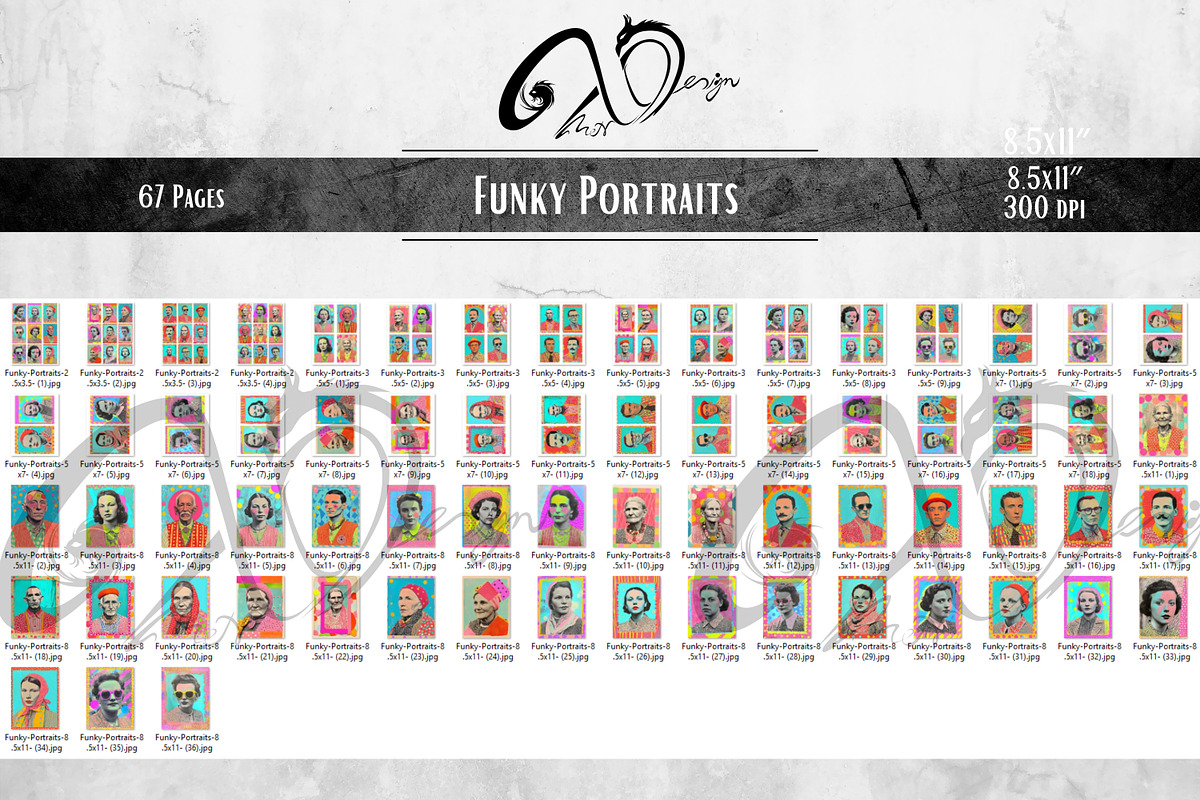 Funky Portraits: Artistic Paper, a Person Illustration by NiiiNArt (Photo 8 of 8)