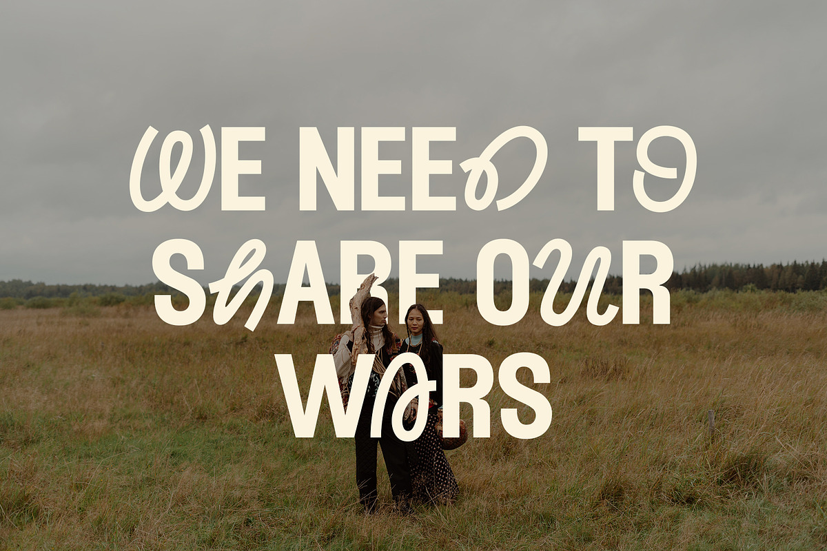 ED Nimpkish - Combination Typeface, a Sans Serif Font by Emyself Design (Photo 5 of 10)