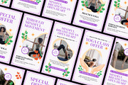 Yoga Class Reel & Story After Effect, a Social Media Template by Loin Studio (Thumbnail 1 of 2)