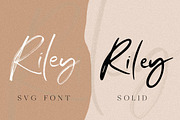 Riley SVG & Font, a Script Font by Digital Hustler (Thumbnail 4 of 9)