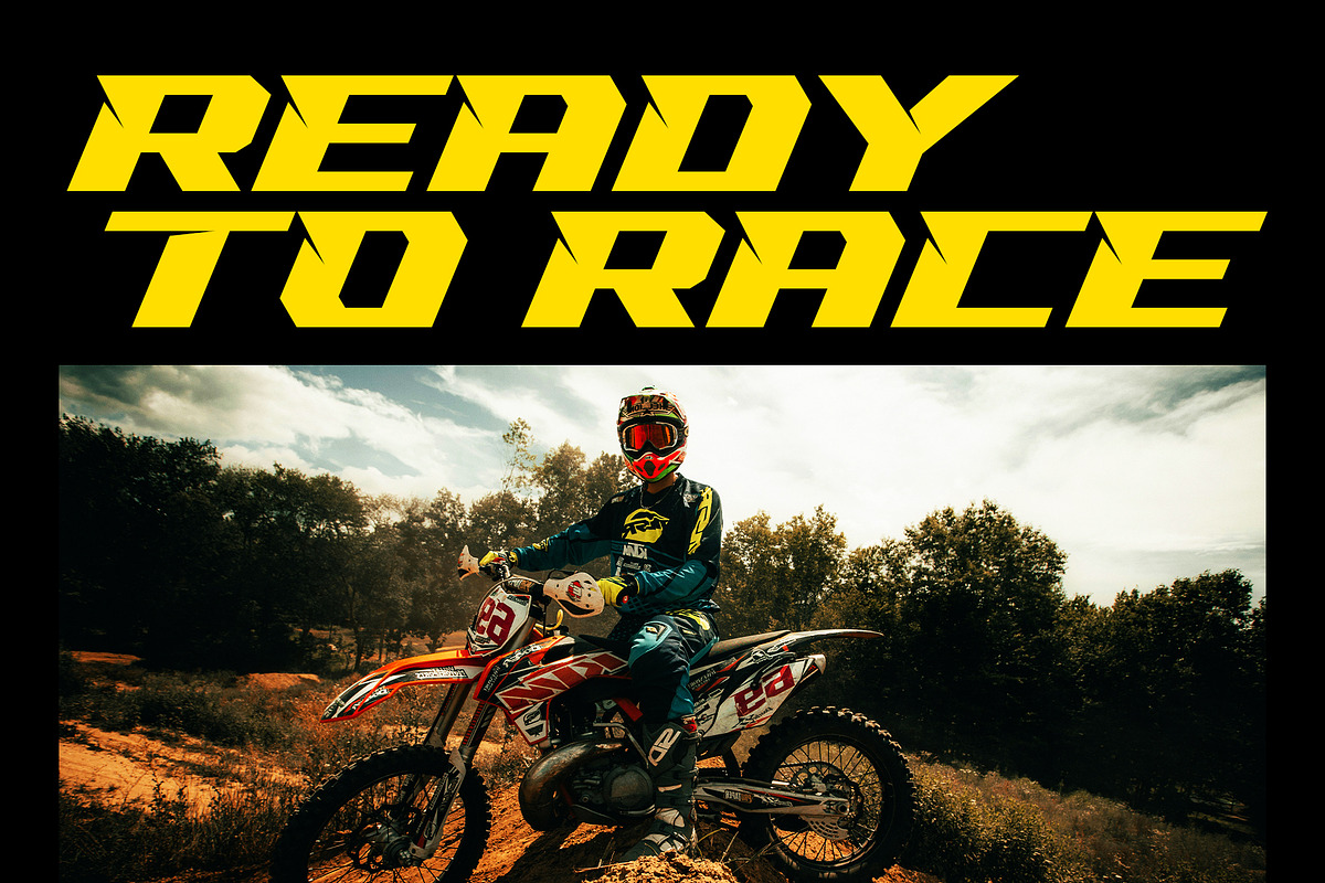 Racing Engine Race Sport Font, a Font by Multype Studio (Photo 10 of 14)