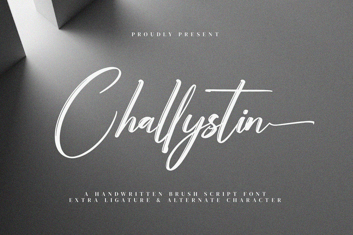 Challystin, a Handwritten Font by Goresan Studio (Photo 1 of 15)