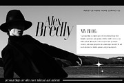 Mobilen Display Modern Display Serif, a Font by Alfinart (Thumbnail 10 of 10)