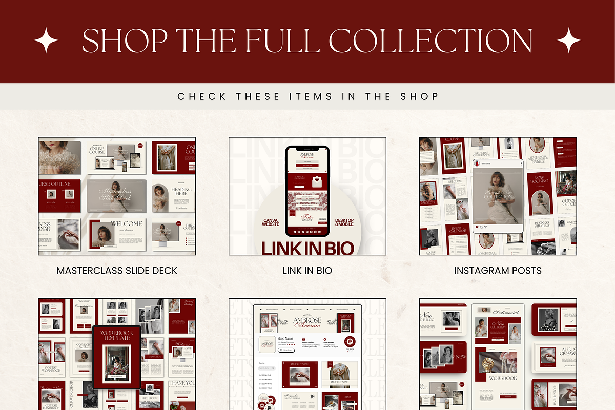 Canva Modern Branding Kit Template, a Branding & Logo Template by Branding Babe Co. (Photo 9 of 9)