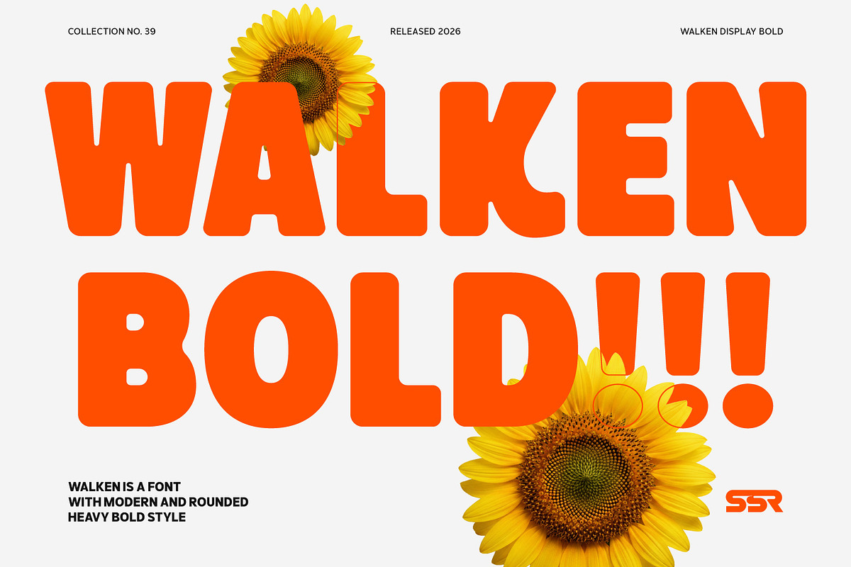 SS Walken - Modern Bold Font, a Sans Serif Font by Typocracy Studio (Photo 1 of 13)