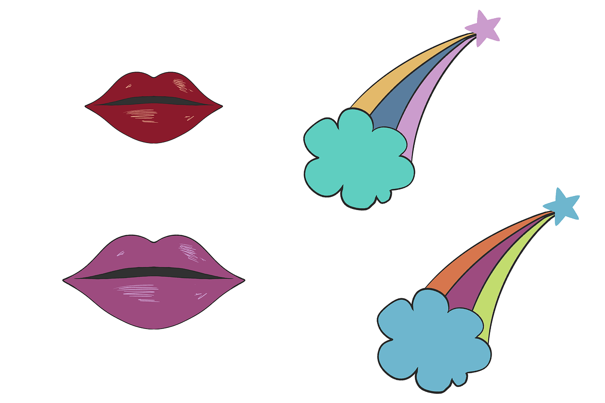 16 Retro Clipart PNG Sublimation, a Decorative Illustration by ClipArtTime (Photo 2 of 3)