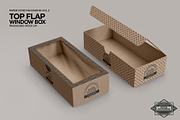 Top Flap Window Box Packaging Mockup, a Cups & Container Mockup by INCDesign (Thumbnail 5 of 7)